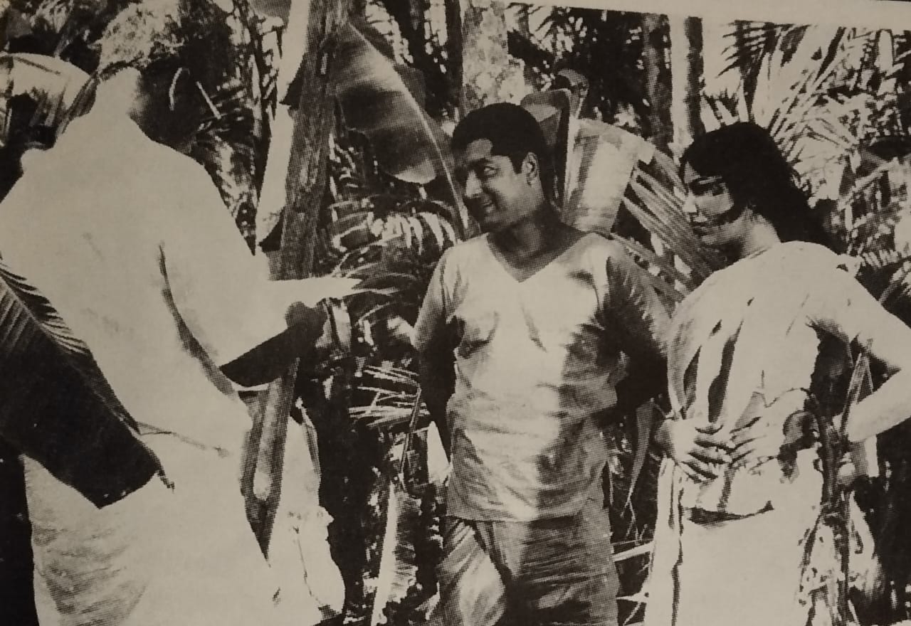P Bhaskaran with Nazeer & sarada 