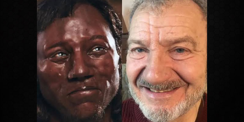 Cheddar Man and his relative