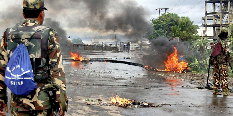 Manipur conflict two year 