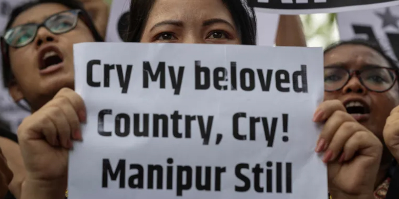 manipur conflict two year 