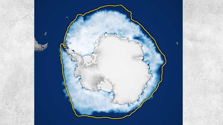 What happened when Antarctica was formed?