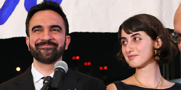 zohran mamdani ,wife rama duwaji