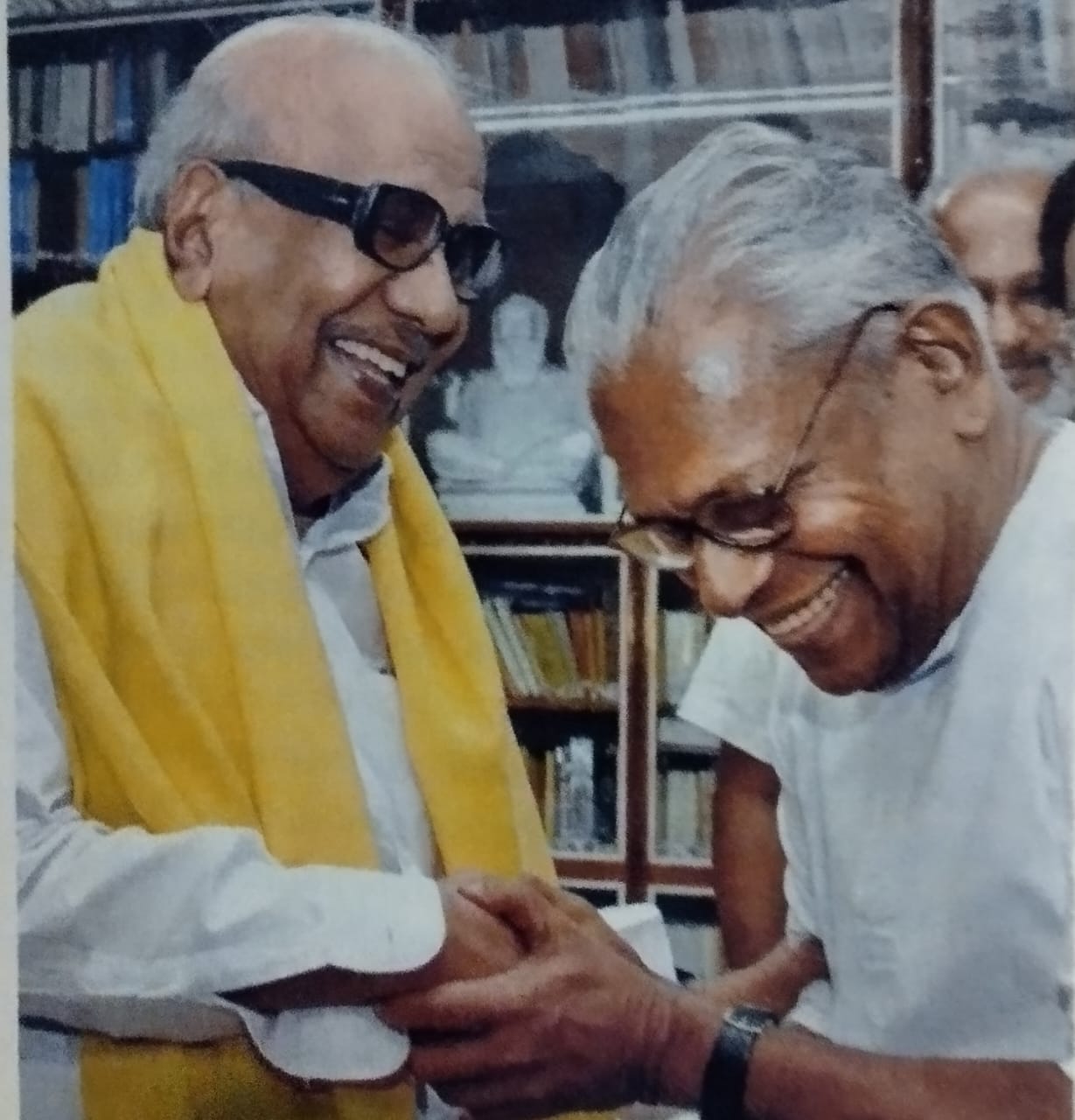 karunanidhi with vs 