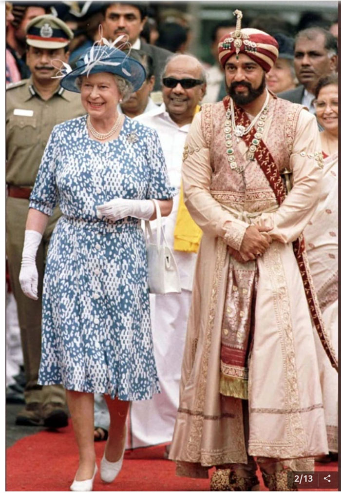 Kamal hassan-queen Elizabeth-marudhanayagam