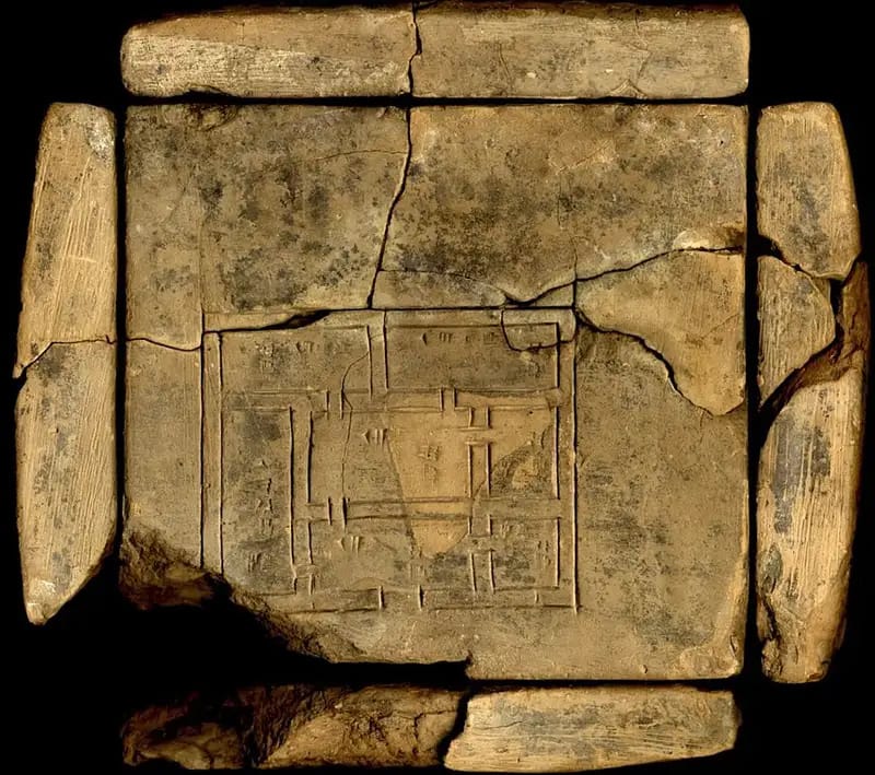 plan of the Sumerian 
