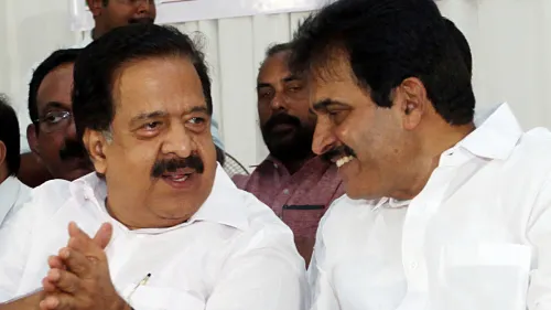 Chennithala and KC 