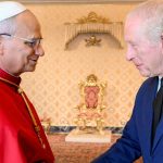 Kings Charles with Pope Leo XIV