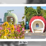 fruit bus stops in Japan