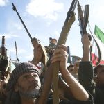 Houthi forces entered iran war