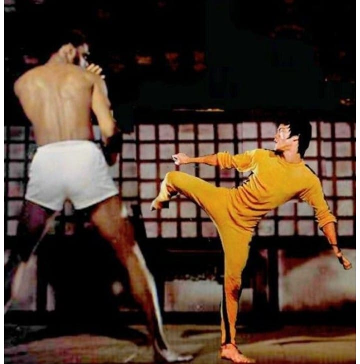 game off death scene bruce lee