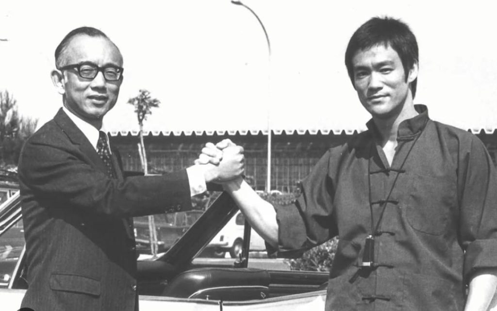 bruce lee with raymond cho
