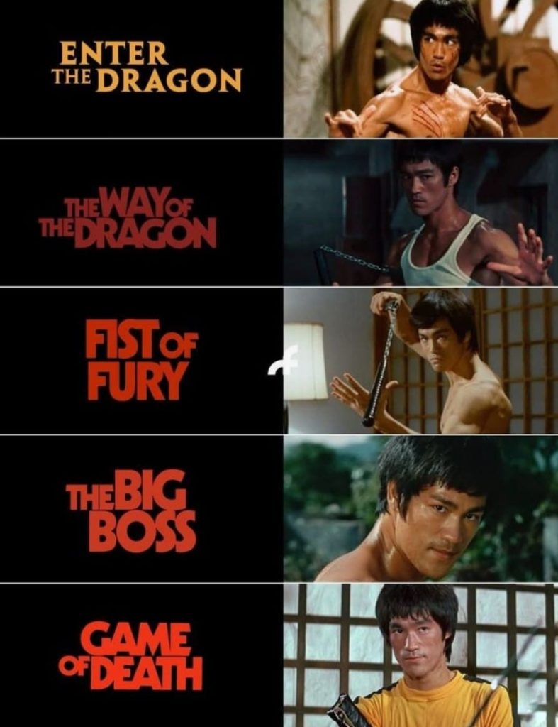bruce lee movies