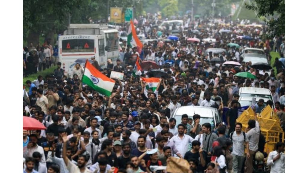 Janthar Mantar protest by CJP