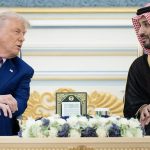 Saudi Prince Mohammed with Donald Trump